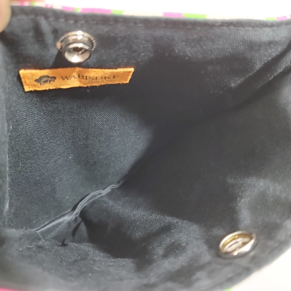 Birds Crossbody Handbag Purse Sm Canvas Wabisuke - Picture 9 of 11